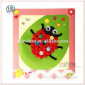 Custom creative kids DIY painting toys , customized button painting